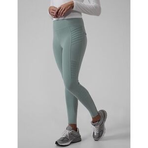 ATHLETA Delancey Moto Tight in Minimalistic Grey - S
